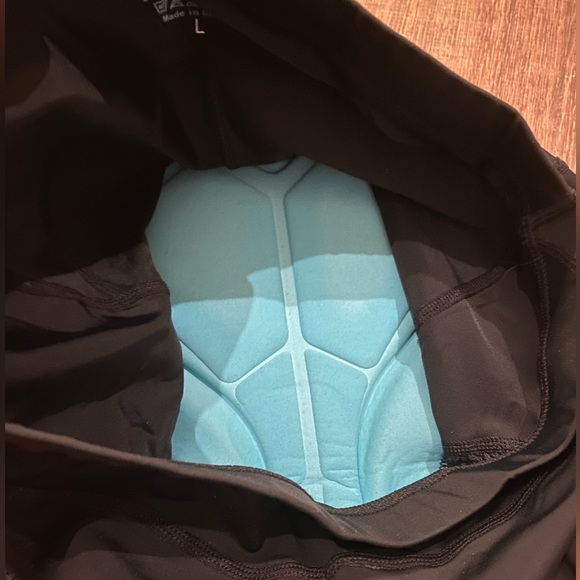 NWT Beroy Cycling Bike Shorts 3D Padded Gel Black L Large - Picture 7 of 9